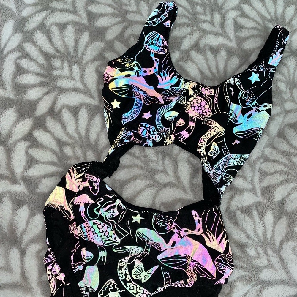 CYBER GARDEN REFLECTIVE BODYSUIT